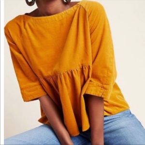 Maeve by Anthropologie corduroy shirt